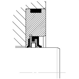 Radialwellendichtring Typ A